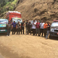 Wong Tengger Brang Kulon Kirim Bantuan Sayur Ke Gunung Agung