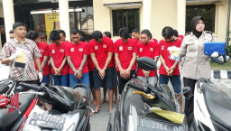 Dalam 2 Pekan, Tim Anti Bandit Polrestabes Surabaya Ungkap 18 Kasus
