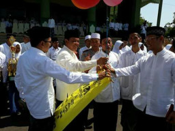 Walikota Pasuruan Bersama Forpimda Peringati Hari Santri.