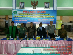 Kapolsek Candi Hadiri Pelantikan Perangkat Desa Balunggabus