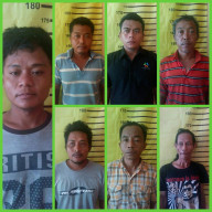 7 Penjudi Bratang Binangun di Tangkap.