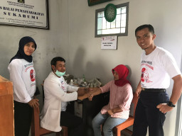 Lapas Sukabumi Adakan Pengobatan Gratis Pada Warga Sekitar.