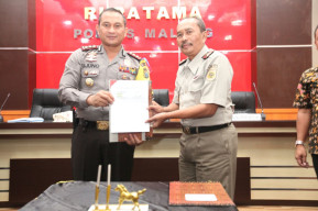 Kapolres Malang MoU Dengan BPN Bentuk Satgas Mafia Tanah.