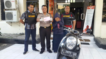 Diberi Tumpangan Tidur, Malah Gondol Sepeda Motor