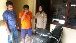 Belum Sempat Bawa Kabur Hasil Curian, Pria Ini Keburu di Tangkap.