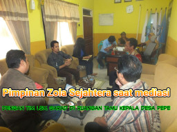 Zola Sejahtera Segera Dipolisikan LSM Garad. 