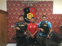 Gondol HP di Warkop, Pemuda Ingusan ini Diringkus.
