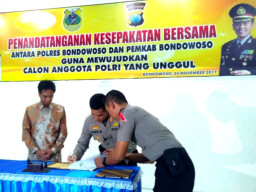 Siapkan Polri Berkualitas, Polres dan Pemkab Buat Mou.