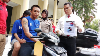 Kompak Menjambret, Pasangan Suami  Istri Ini Dijebloskan ke Penjara.