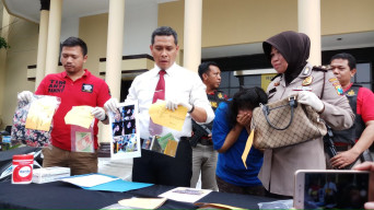 Polrestabes Surabaya Amankan Pelaku Pencurian Antar Propinsi.