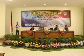 Kapolres Malang Gelar Silahturahmi 3 Pilar.