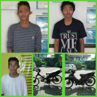 Posting Hasil Curian di FB, 3 ABG Pelaku Curanmor Diringkus