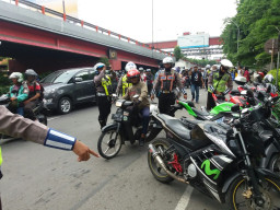 Polisi Akan Kandangkan Motor Berknalpot Brong Pada Perayaan Natal dan Tahun 