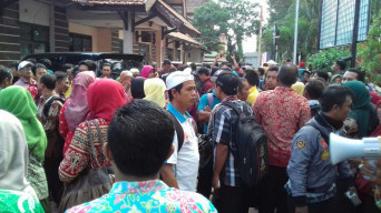 Guru Honorer K2 Unras, Tolak Tanda Tangani Rekening Pencairan Honor.