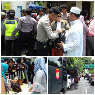 Jelang Putusan Ustadz Alfian Tanjung, Keamanan PN Surabaya di Perketat.