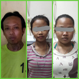 Asyik Nyabu, 2 Wanita dan 1 Pria di Grebek Polisi.