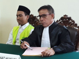 Bandar Sabu Berkeringat Dingin Saat di Sidangkan.