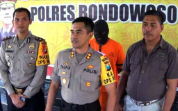 Penyebar Isu Sara Via Medsos, di Tangkap Tim Cyber Polres Bondowoso. 
