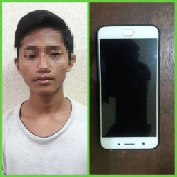 Ajak Pacar Rampas HP, ABG Ini di Ringkus.