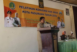 Tingkatkan Kualitas Anak, Wakil Walikota Pasuruan Gelar Pelatihan Konvensi Anak.