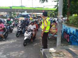 Belum Sebulan Menjadi Kapolsek, Dwi Eko Dapat Apresiasi Warga.
