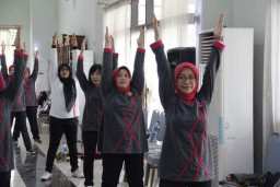 Perwosi Kota Pasuruan, Gelar Pelatihan Senam Kondang.