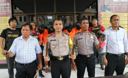 Polres Gowa Ringkus 5 Curas/Curat Lintas Wilayah.