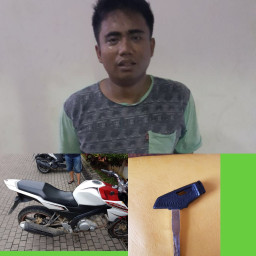 Curi Motor, Arek Dupak Keok di Tangan Resmob
