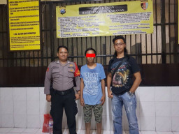 Belum Sempat Pesta Sabu, Pemuda ini Dibekuk Polisi.