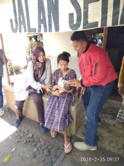 Kades Lumutan Botolinggo Bondowoso, Berterima Kasih Pada DPC PDIP.