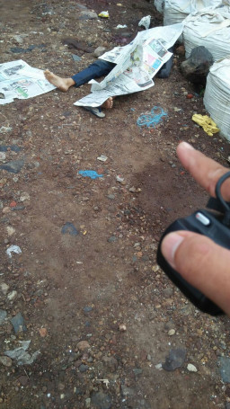 Laki-Laki Tak di Kenal, Tewas Bersimbah Darah