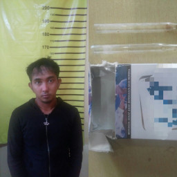 Simpan Sabu di Saku Celana, Pria ini Diringkus Polisi.