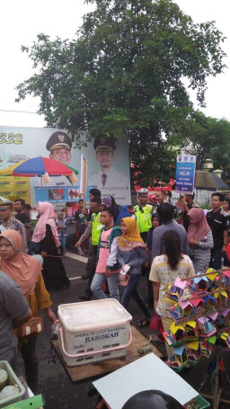 Car Free Day, Jadi Ajang Sosialisasi Operasi Keselamatan Semeru 2018.