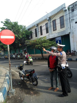 Polresta Pasuruan Gelar Teras Biru.