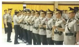 Perwira Menengah dan Bintang 1 Polda Jatim, di Rotasi.