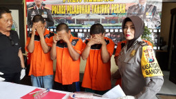 Kedapatan Bawa Narkoba, 4 Pria di Ciduk