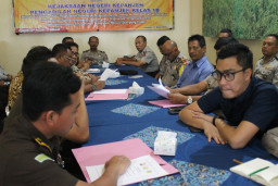 Polres Malang Gelar Rapat CJS Online