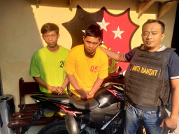 TAB Polsek Genteng, Bekuk 2 Penjambret.