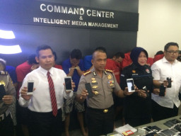 Bobol Perusahaan Dengan Order Fiktif, 16 Driver Online di Bekuk