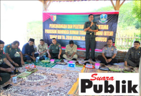 Dandim 0822 Bondowoso, Bantu RTLH Warga Walidono