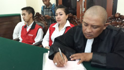 Alasan Lupa, JPU Tidak Bisa Tunjukkan BB Sabu Seberat 2,5 Sabu.