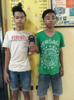 Bobol Warkop, 2 ABG di Ciduk Polsek Gubeng.