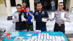 Satnarkoba Polrestabes Surabaya, Amankan pengedar Sabu Jaringan Lapas.