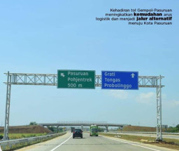 Tol Pier-Pasuruan Kota Siap Dioperasikan Saat Libur Lebaran. 