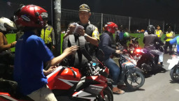 Antisipasi Teror, Jajaran Polsek Rayon 2 Gelar Razia Cipkond.