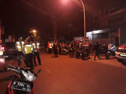 Puluhan Motor Diamankan, Saat Balap Liar di Purutrejo.
