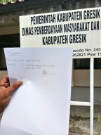 Tak Kunjung di Lantik, Calon Perades Kirim Surat Ke DPMD.