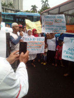 Terkait Kucuran Dana PT. Multikon, Warga Kebon Kosong Laporkan Supardiyono ke Polda Metro. 