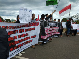 Aliansi Peduli Masyarakat Demo, Tuntut Penghentian Operasional PT. BAI.