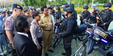 Gubernur dan Kapolda Kepri, Pastikan Kesiapan Pasukan Jelang Lebaran 